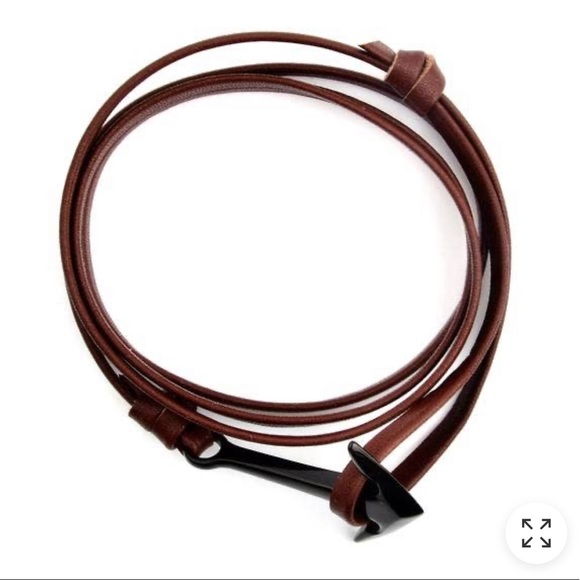 Crucible Men's Black Plated Leather Wrap Bracelet - Picture 4 of 8